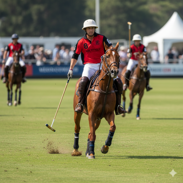 Crimson Rider Polo Jersey