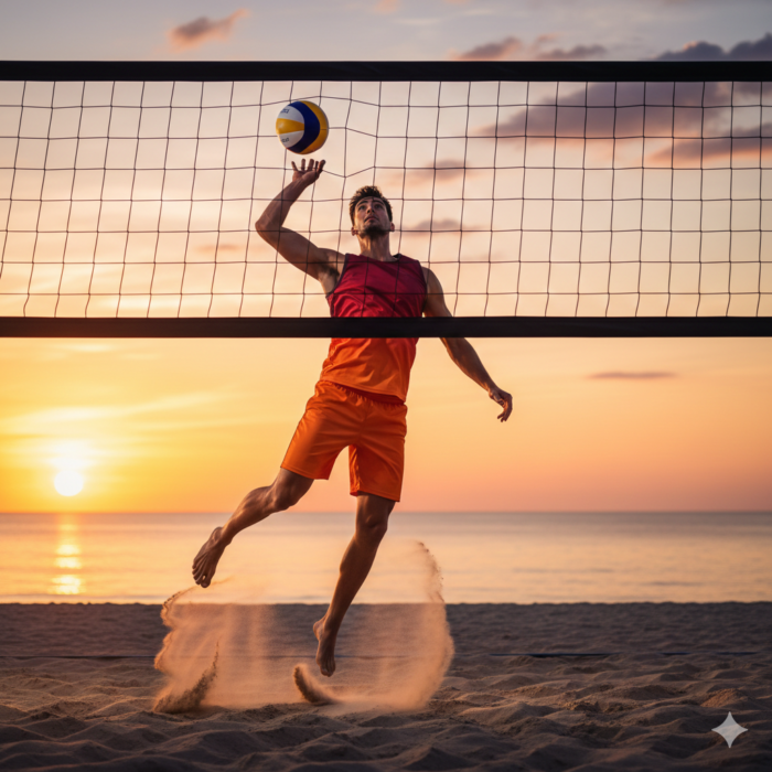 Desert Flame Beach Volleyball Jersey