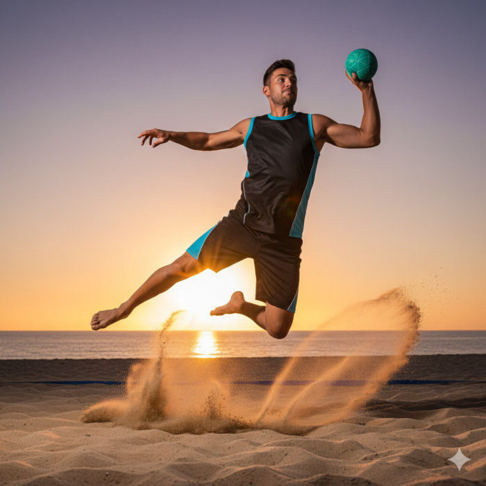 Midnight Sand Beach Handball Jersey