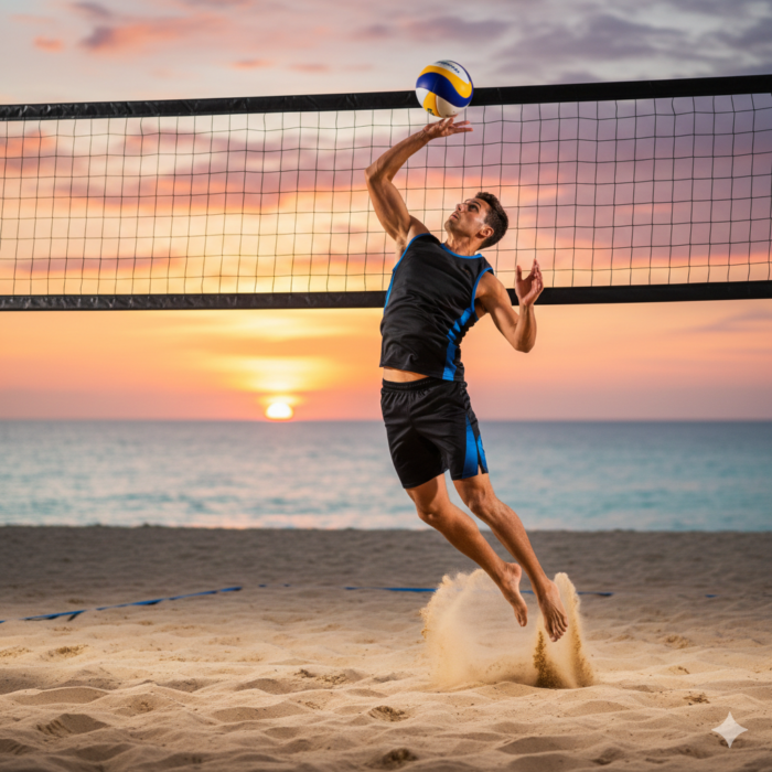 Midnight Sand Beach Volleyball Jersey