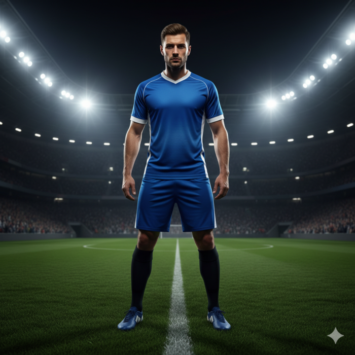 Royal Blue Pro Football Jersey