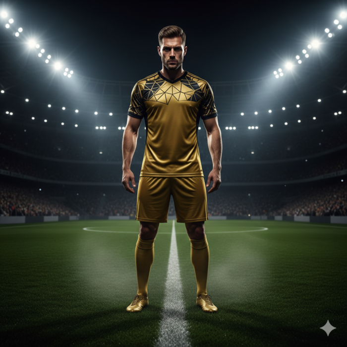 Solar Gold Football Jersey