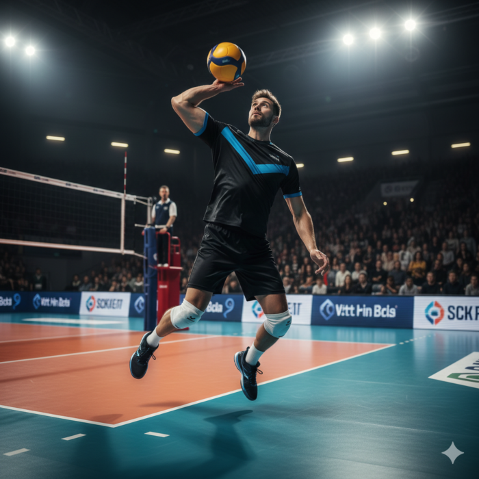 Storm Black Volleyball Jersey (Men)