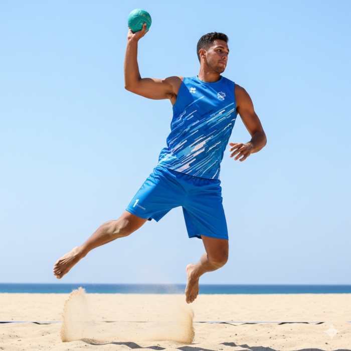 Velocity Blue Beach Handball Jersey